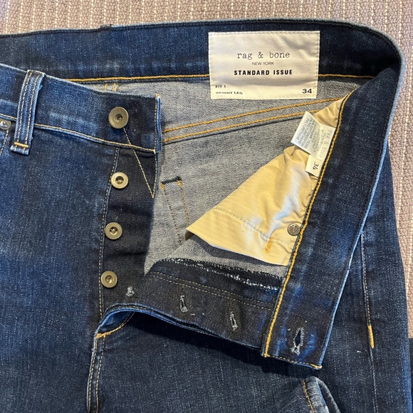 NWOT Rag & Bone Men’s Standard Issue Jeans - Picture 2 of 8